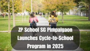 ZP School SG Pimpalgaon Launches Cycle-to-School Program in 2025