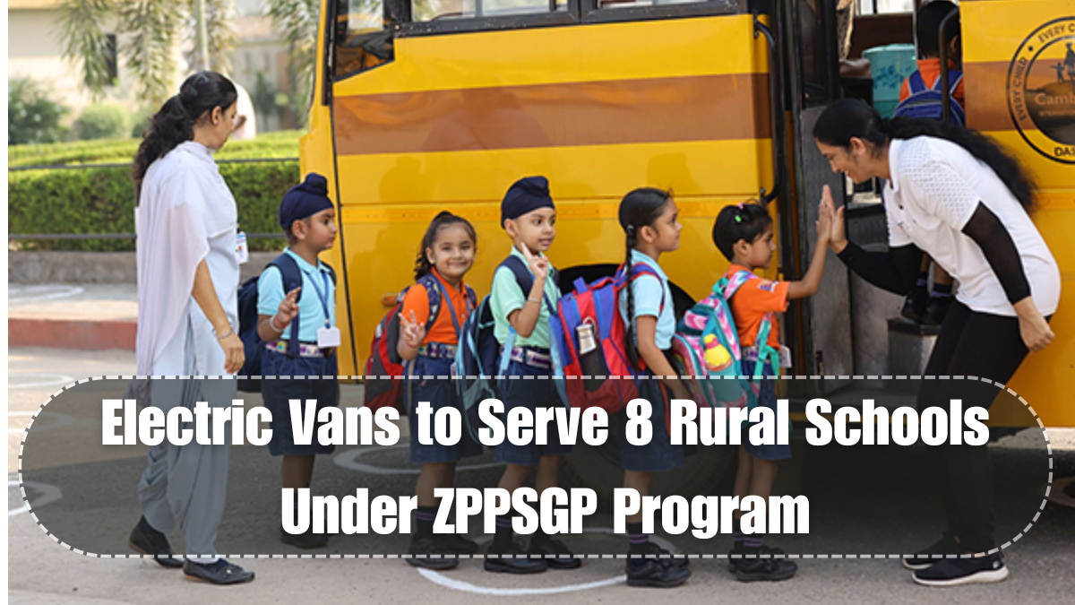 Electric Vans to Serve 8 Rural Schools Under ZPPSGP Program