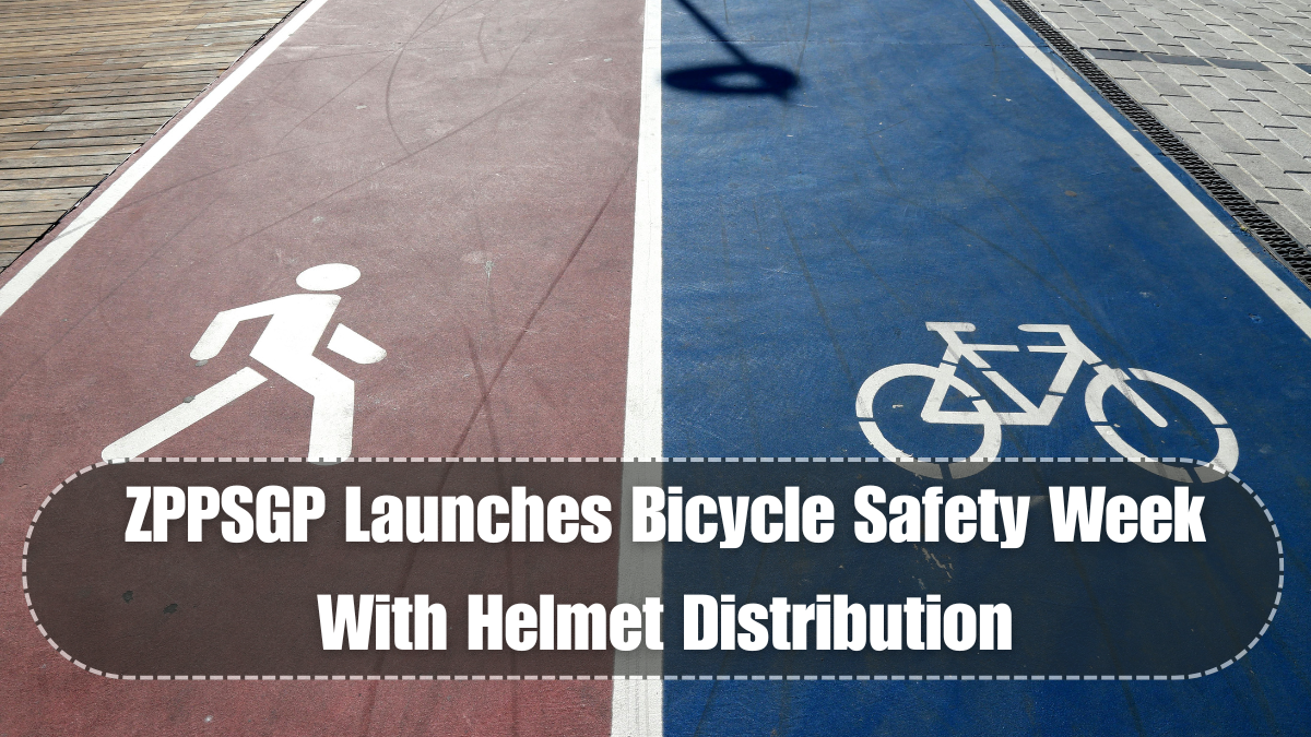 ZPPSGP Launches Bicycle Safety Week With Helmet Distribution