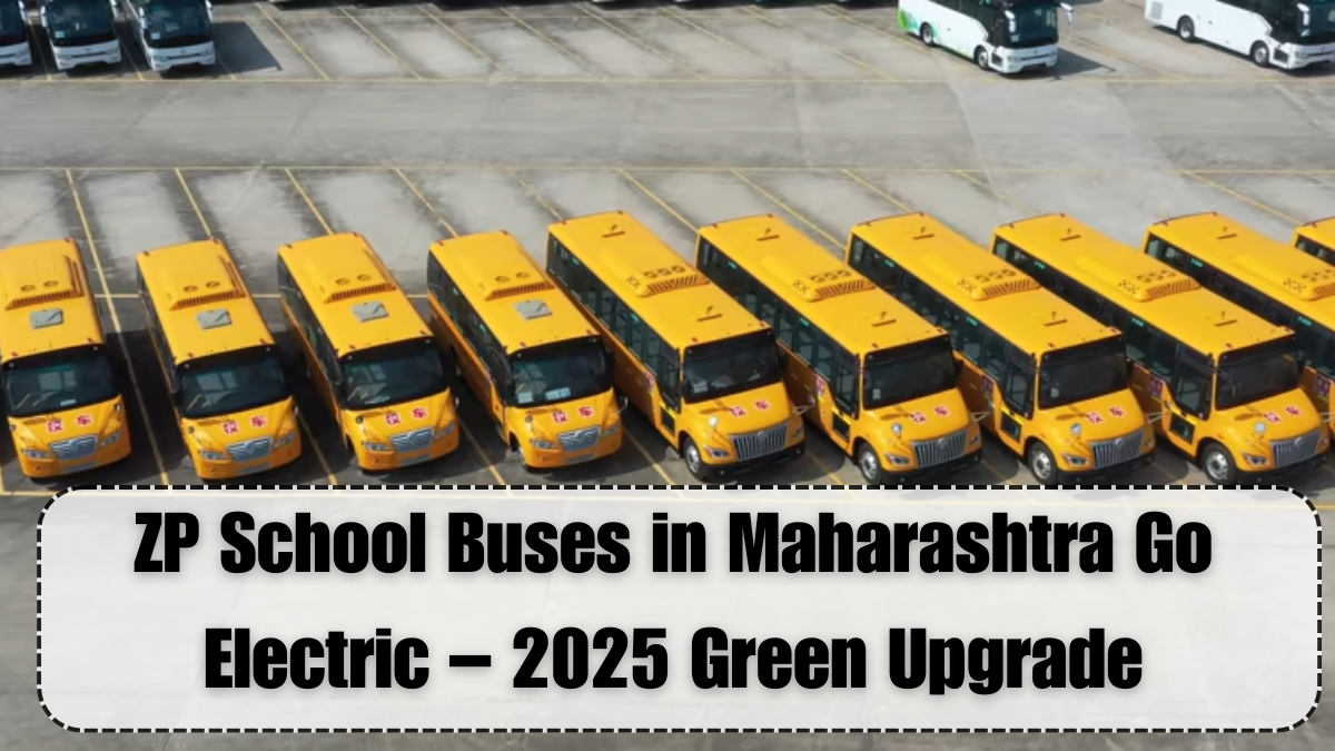 ZP School Buses in Maharashtra Go Electric – 2025 Green Upgrade