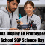 Students Display EV Prototypes at ZP School SGP Science Day