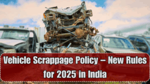 Vehicle Scrappage Policy – New Rules for 2025 in India