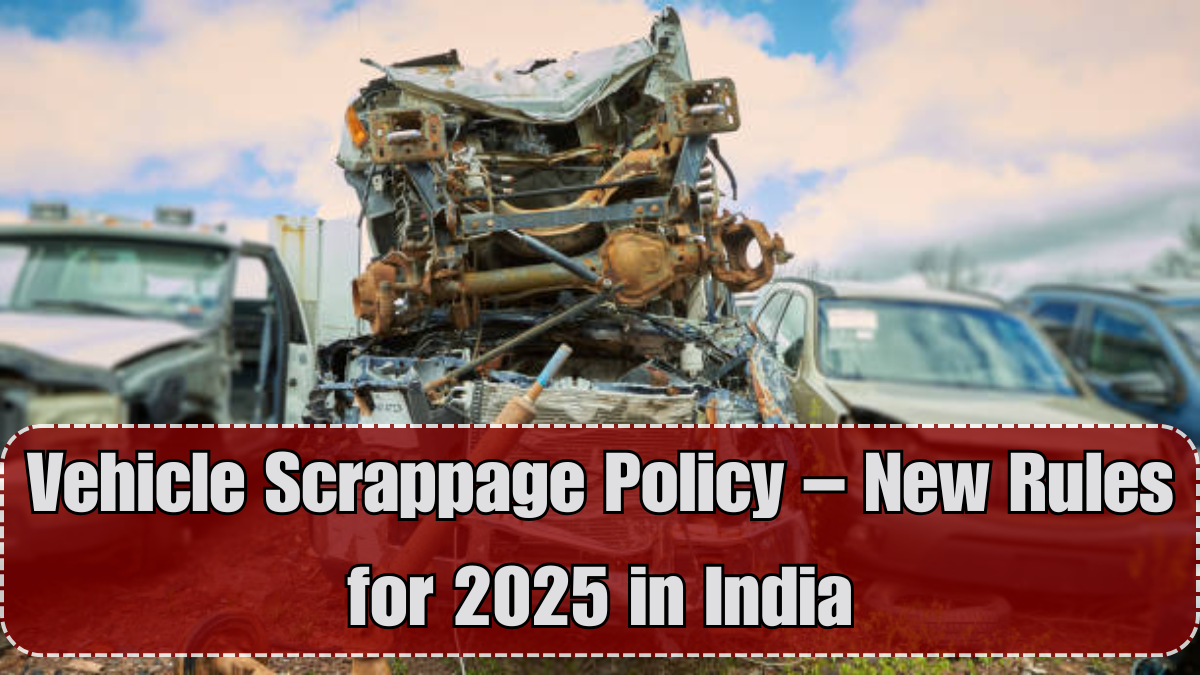 Vehicle Scrappage Policy – New Rules for 2025 in India