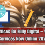 RTO Offices Go Fully Digital – Vehicle Services Now Online 2025