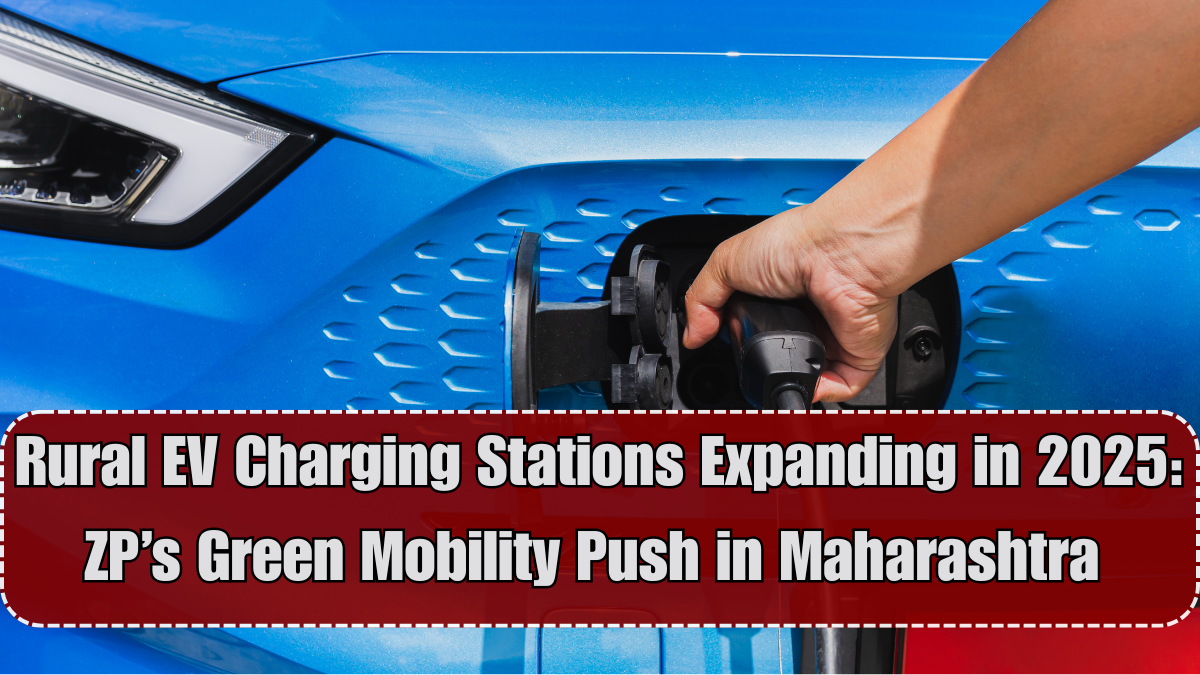 Rural EV Charging Stations Expanding in 2025: ZP’s Green Mobility Push in Maharashtra Villages