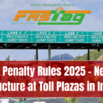FASTag Penalty Rules 2025 – New Fine Structure at Toll Plazas in India