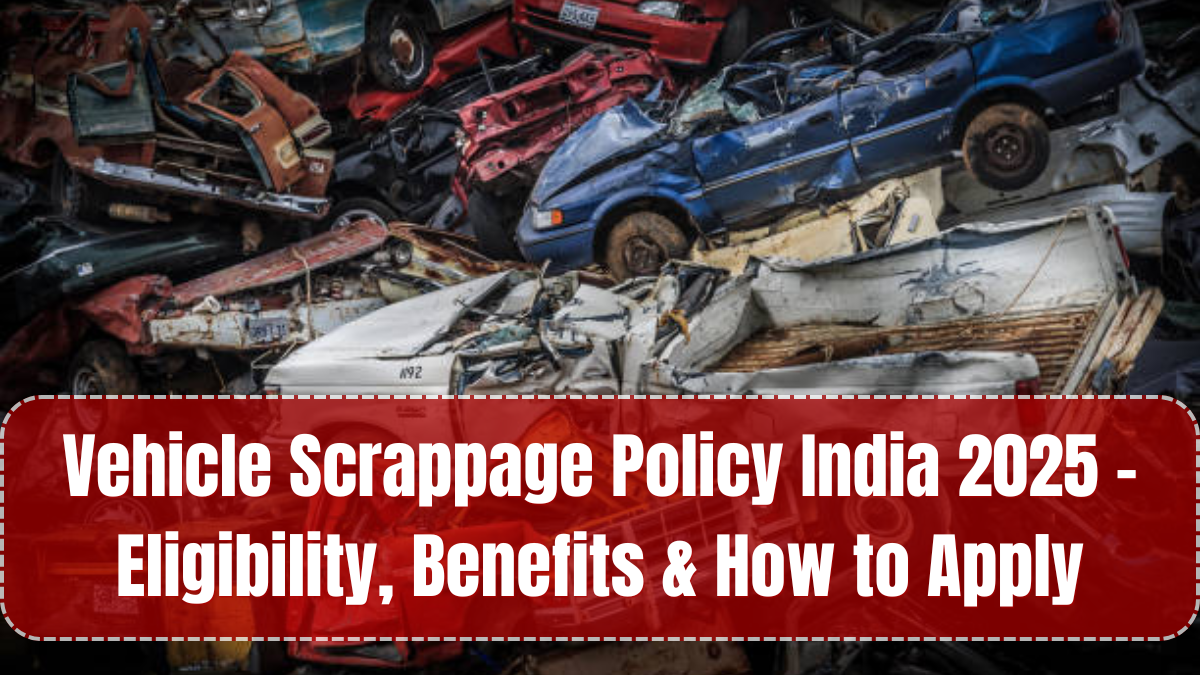 Vehicle Scrappage Policy India 2025 – Eligibility, Benefits & How to Apply