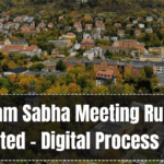 Gram Sabha Meeting Rules Updated – Digital Process 2025