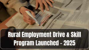 Rural Employment Drive & Skill Program Launched – 2025