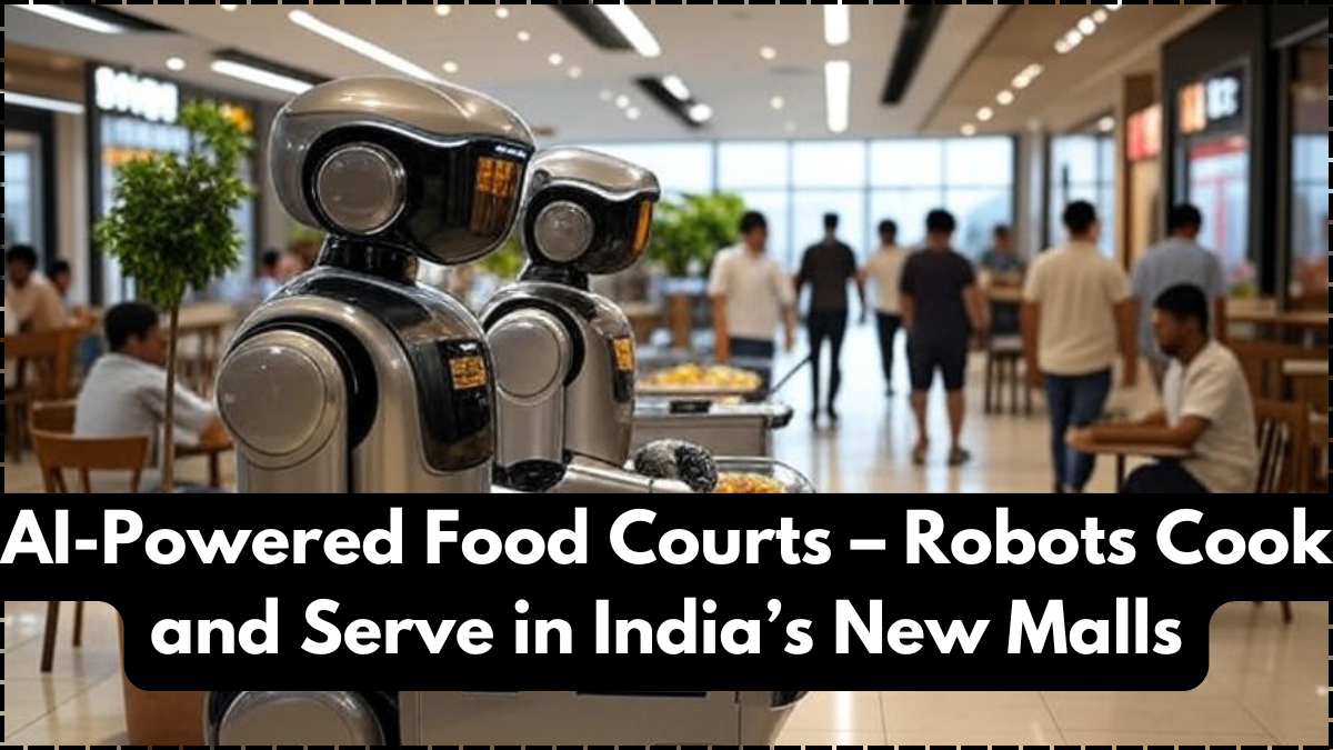 AI-Powered Food Courts – Robots Cook and Serve in India’s New Malls