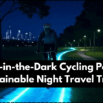 Glow-in-the-Dark Cycling Paths – Sustainable Night Travel Trend