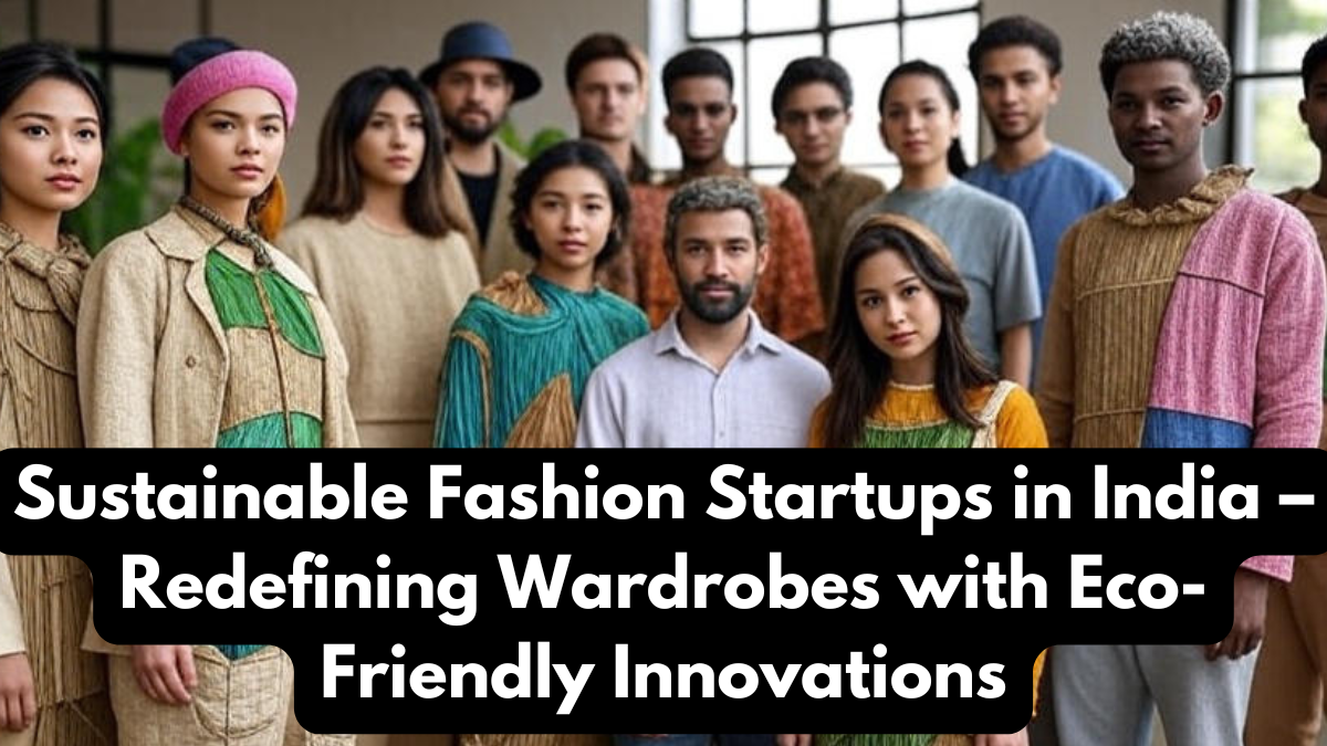 Sustainable Fashion Startups in India – Redefining Wardrobes with Eco-Friendly Innovations