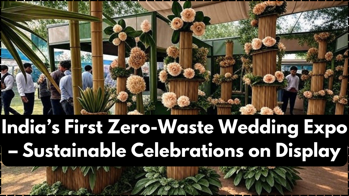 India’s First Zero-Waste Wedding Expo – Sustainable Celebrations on Display