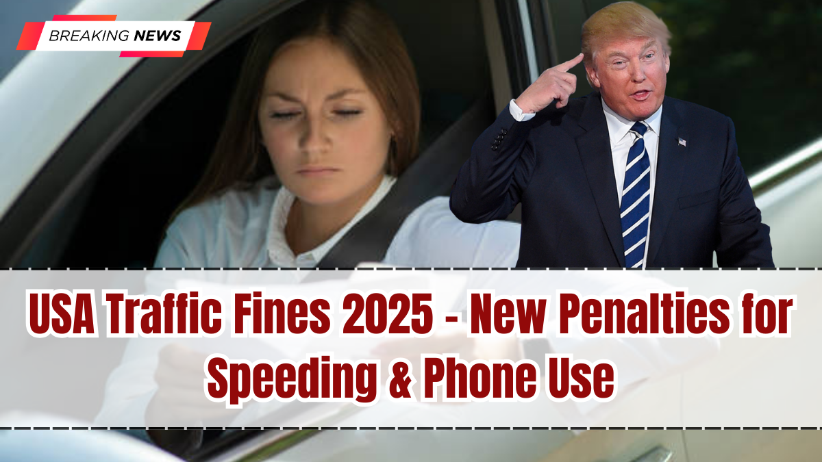 USA Traffic Fines 2025 – New Penalties for Speeding & Phone Use