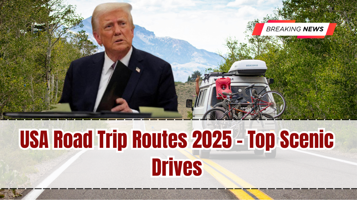 USA Road Trip Routes 2025 – Top Scenic Drives