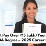 Jobs That Pay Over ₹15 Lakh/Year Without an MBA Degree – 2025 Career Guide
