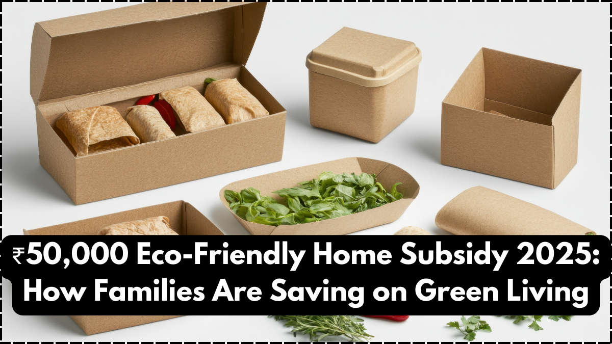 ₹50,000 Eco-Friendly Home Subsidy 2025: How Families Are Saving on Green Living