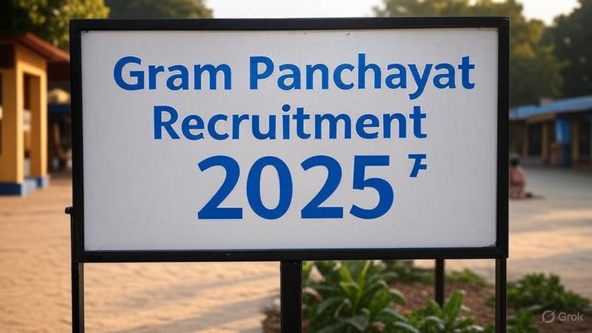Gram Panchayat Recruitment 2025: Vacancies, Eligibility & Apply Online