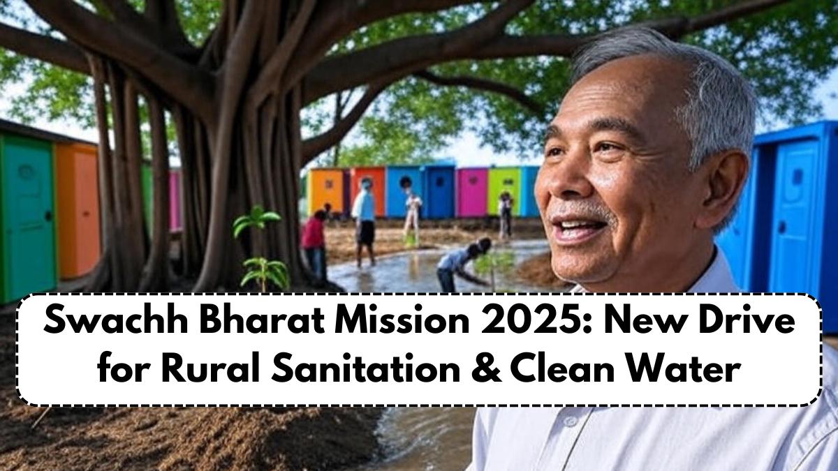 Swachh Bharat Mission 2025: New Drive for Rural Sanitation & Clean Water