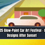 India’s 2025 Glow-Paint Car Art Festival – Luminous Designs After Sunset