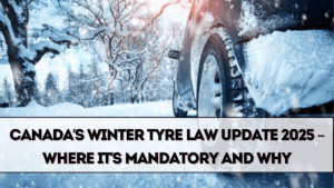 Canada’s Winter Tyre Law Update 2025 – Where It’s Mandatory and Why